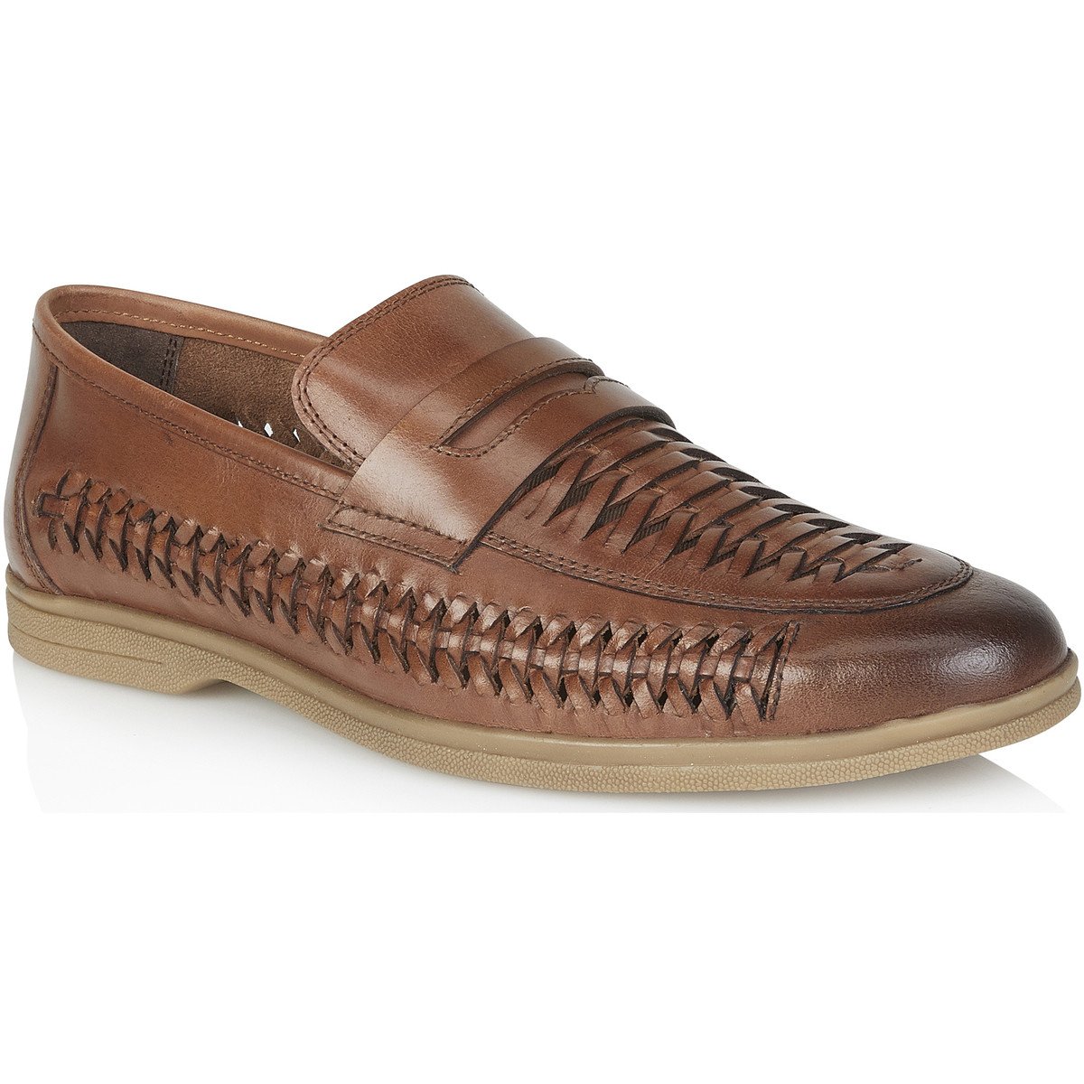 Silver Street London  Perth Leather  Hnědá