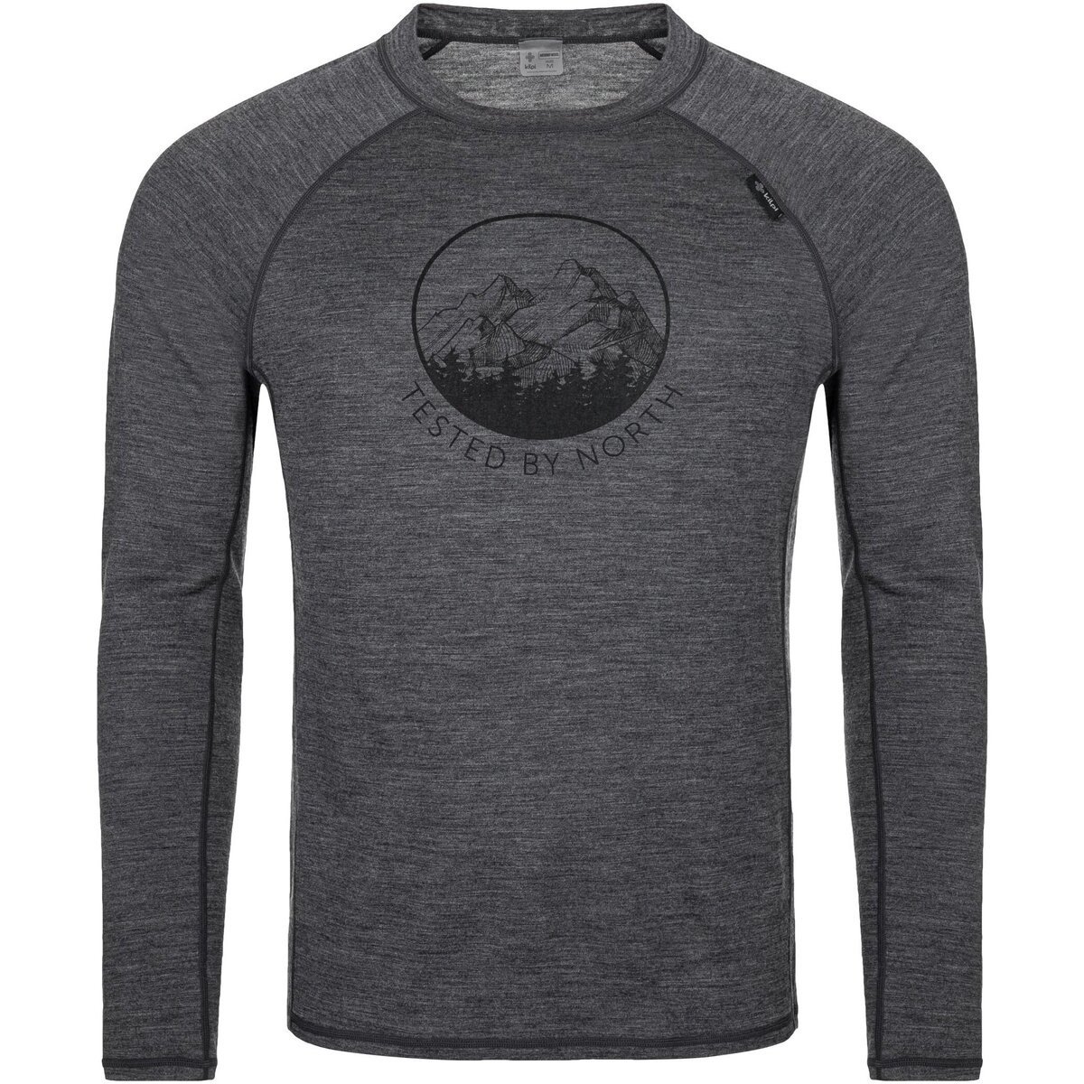 Kilpi  Pánské vlněné termo prádlo  MAVORA TOP-M  Šedá