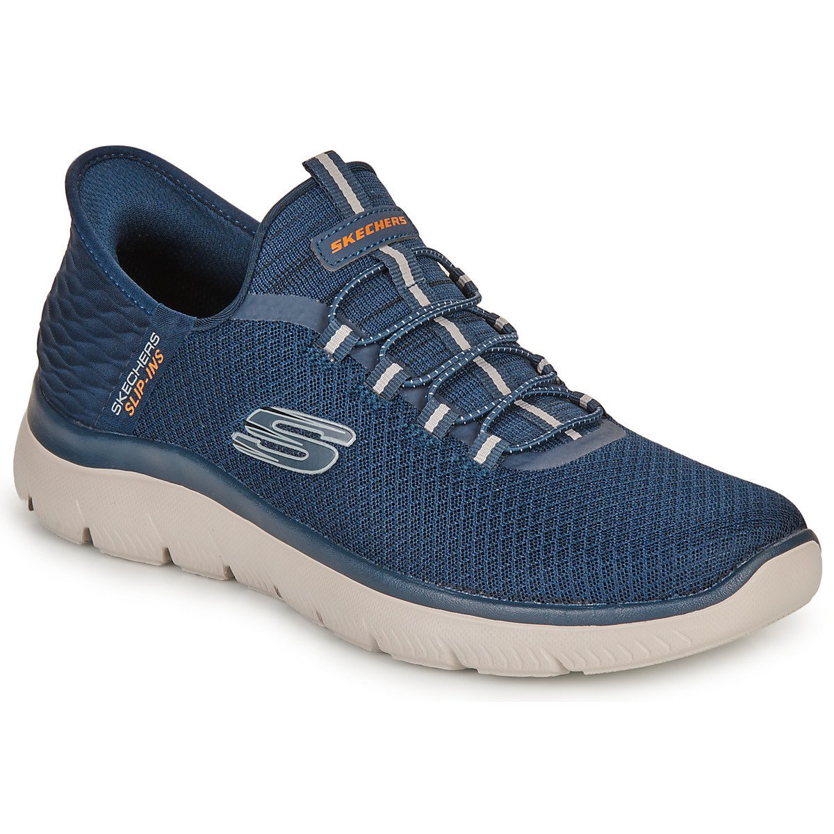 Skechers  HANDS FREE SLIP INS SUMMITS - HIGH RANGE  Tmavě modrá