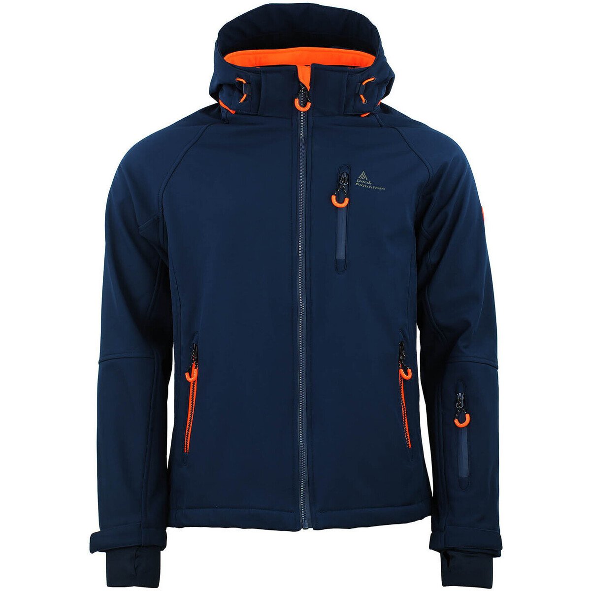 Peak Mountain  Blouson softshell homme CIMALEO  Tmavě modrá