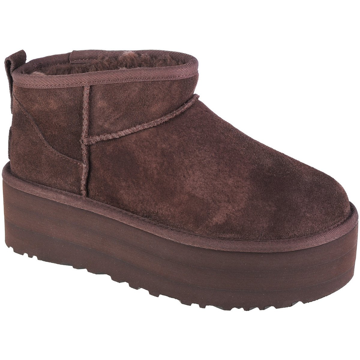 UGG  Classic Ultra Mini Platform  Hnědá