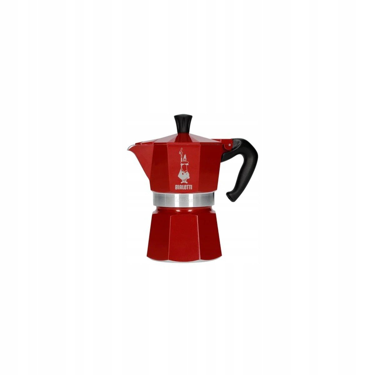 Kávovar Red Deco Glamour tradiční červený 150 ml Bialetti