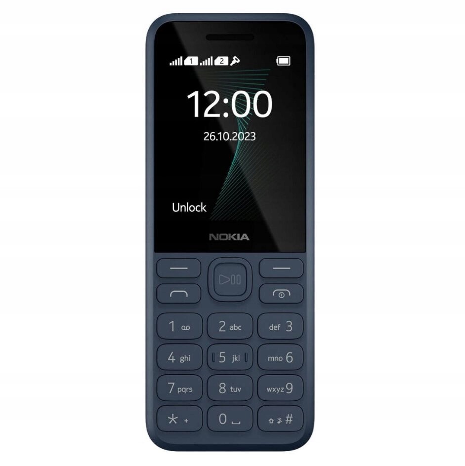 Mobilní telefon Nokia 130 Dual Sim Fm rádio MP3 Diktafon baterie 1450mAh