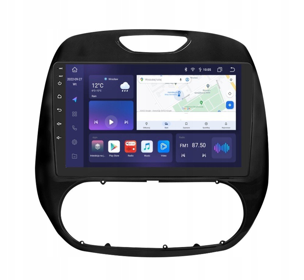 Rádio 2DIN Navigace Android Renault Captur 1 A 3/32 Gb Dsp Carplay