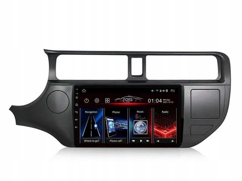 Rádio Android M150 Kia K3 Rio Otvor Srs 2011-2015