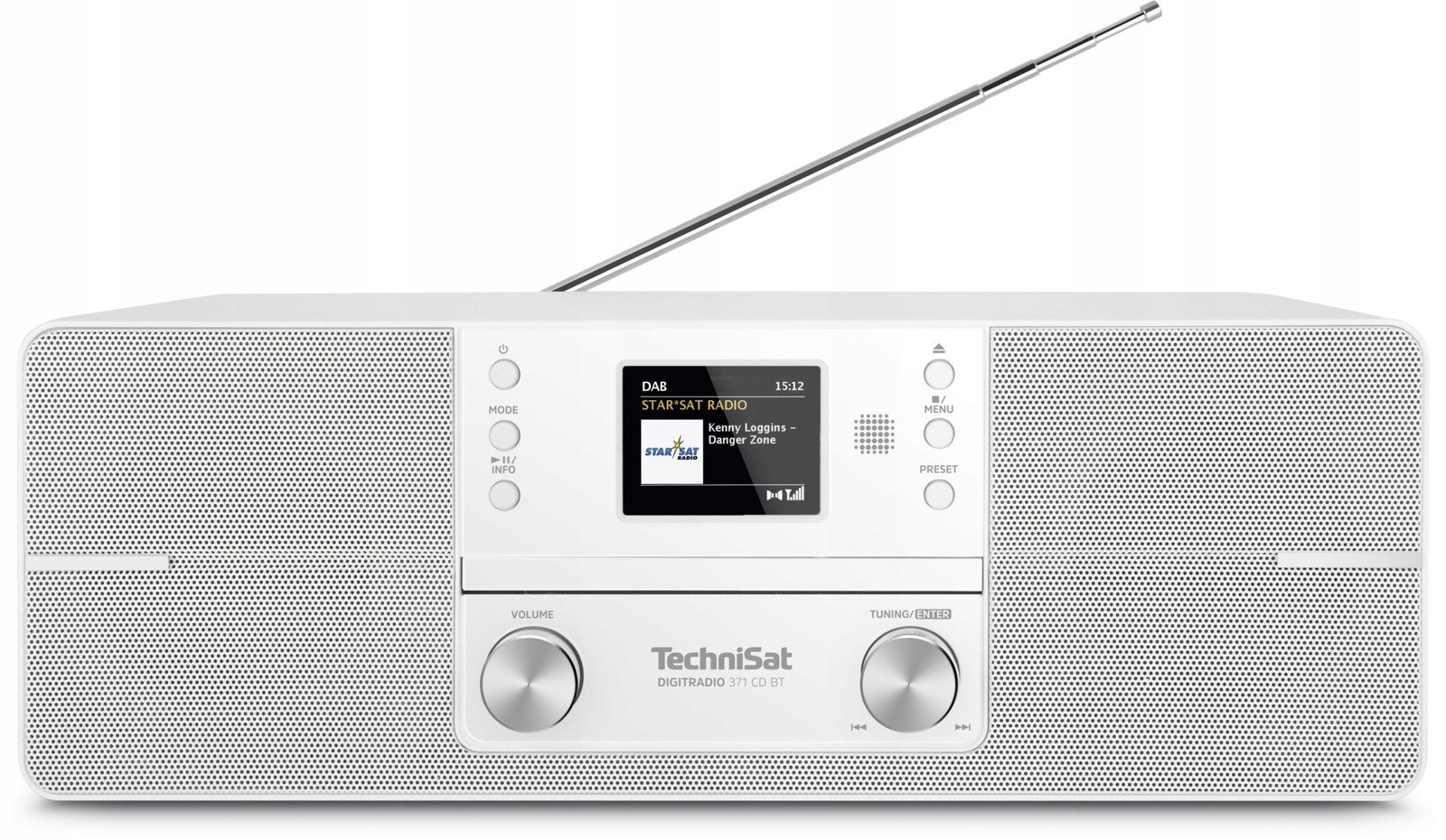 Síťové rádio Dab+, Fm TechniSat DigitRadio 371 CD Bt