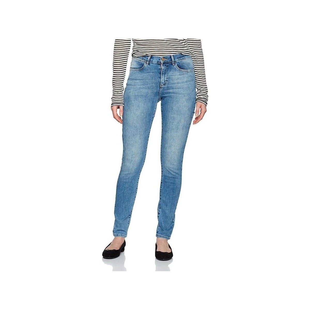 Wrangler  ® High Rise Skinny 27HX794O  Modrá