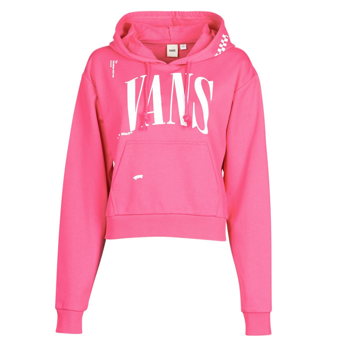 Vans  WM KAYE CROP HOODIE  Růžová