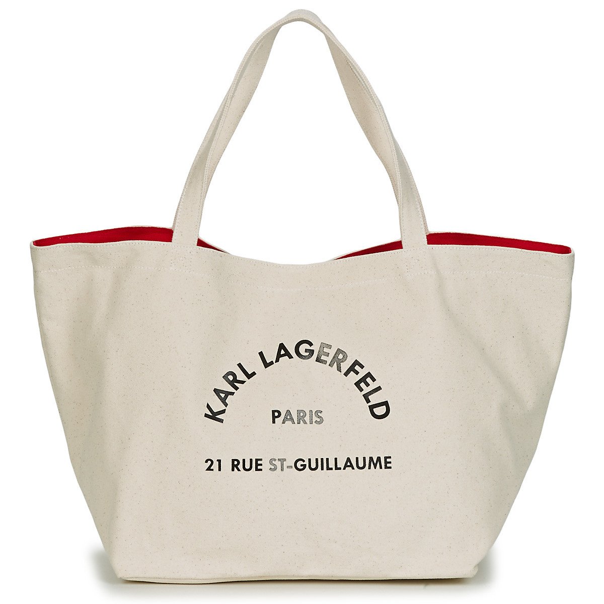 Karl Lagerfeld  RUE ST GUILLAUE CANVAS TOTE  Béžová