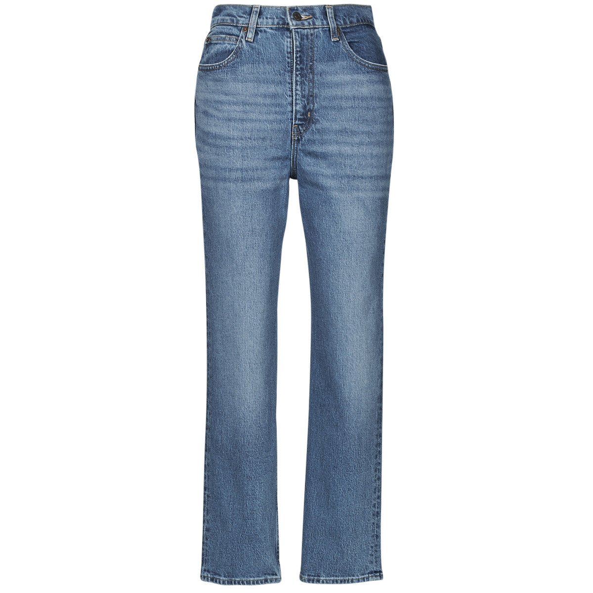 Levis  70S HIGH SLIM STRAIGHT  Modrá