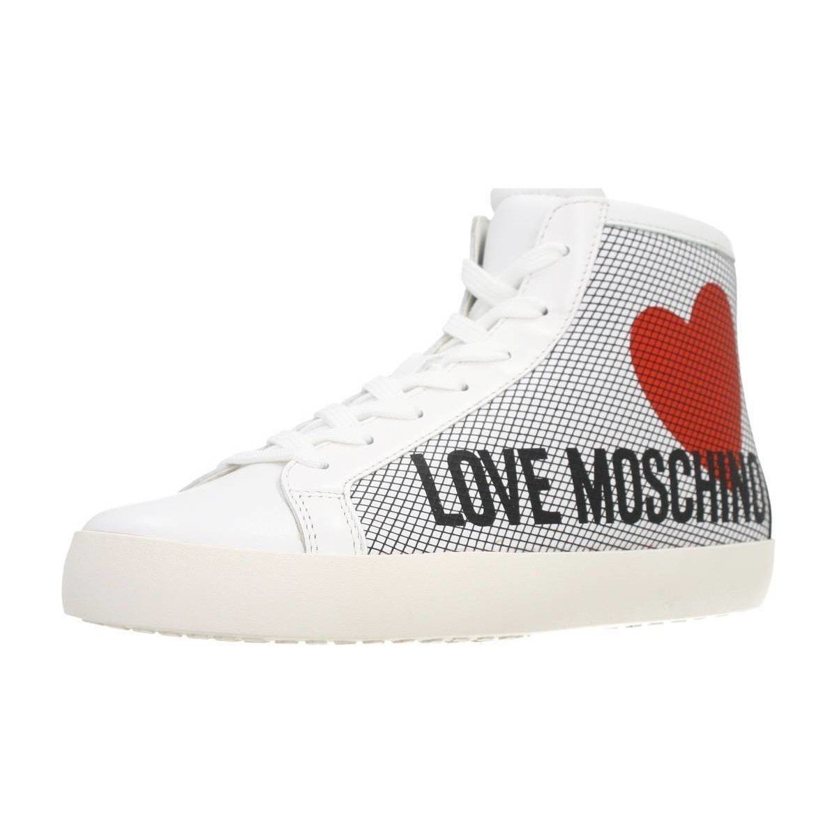 Love Moschino  SNEAKERD.CASSE25  Bílá