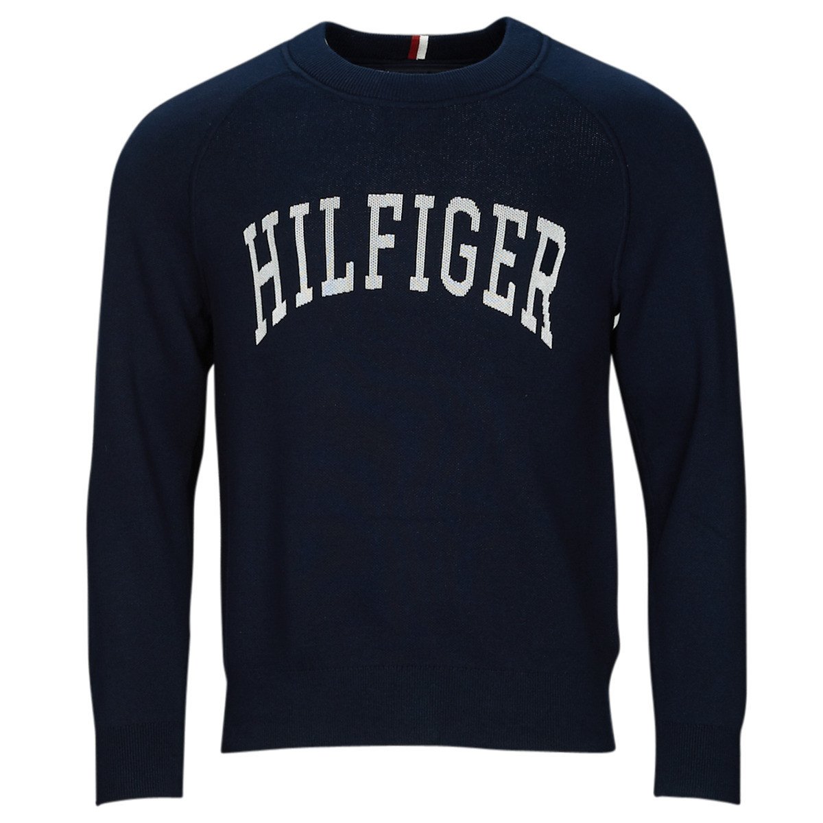 Tommy Hilfiger  VARSITY GRAPHIC CREW NECK  Tmavě modrá