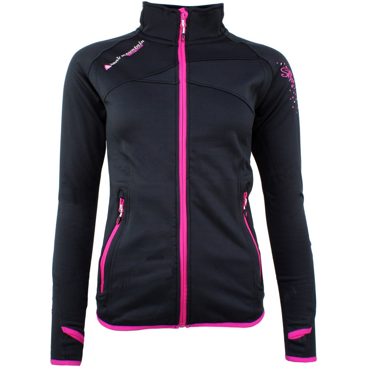 Peak Mountain  Blouson polarshell femme ACLIMATE  Černá