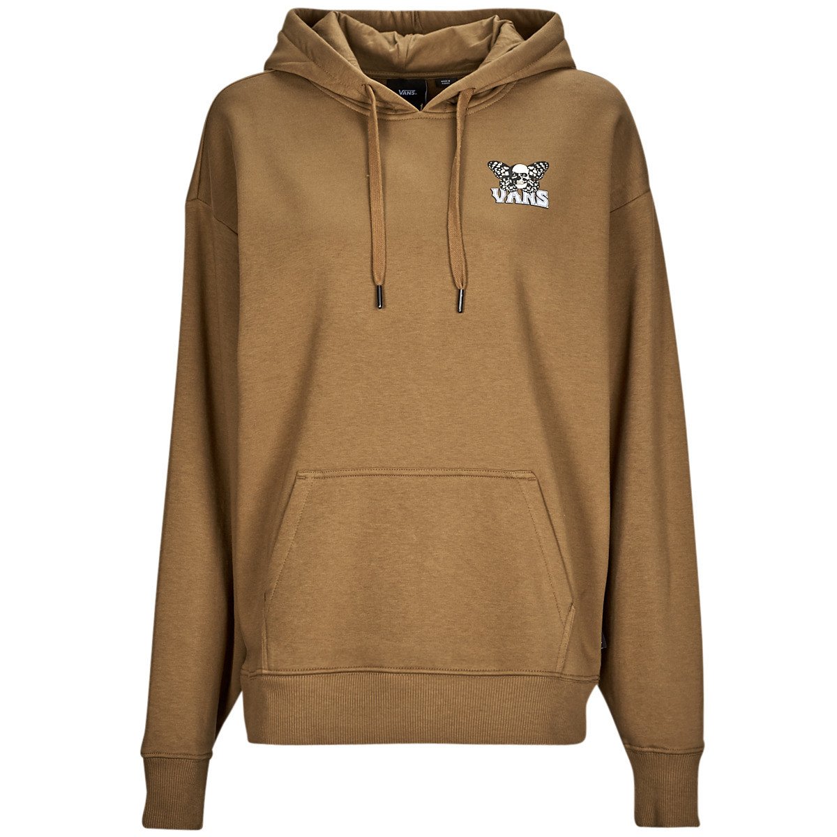 Vans  SKULLYFLY OS HOODIE  Hnědá