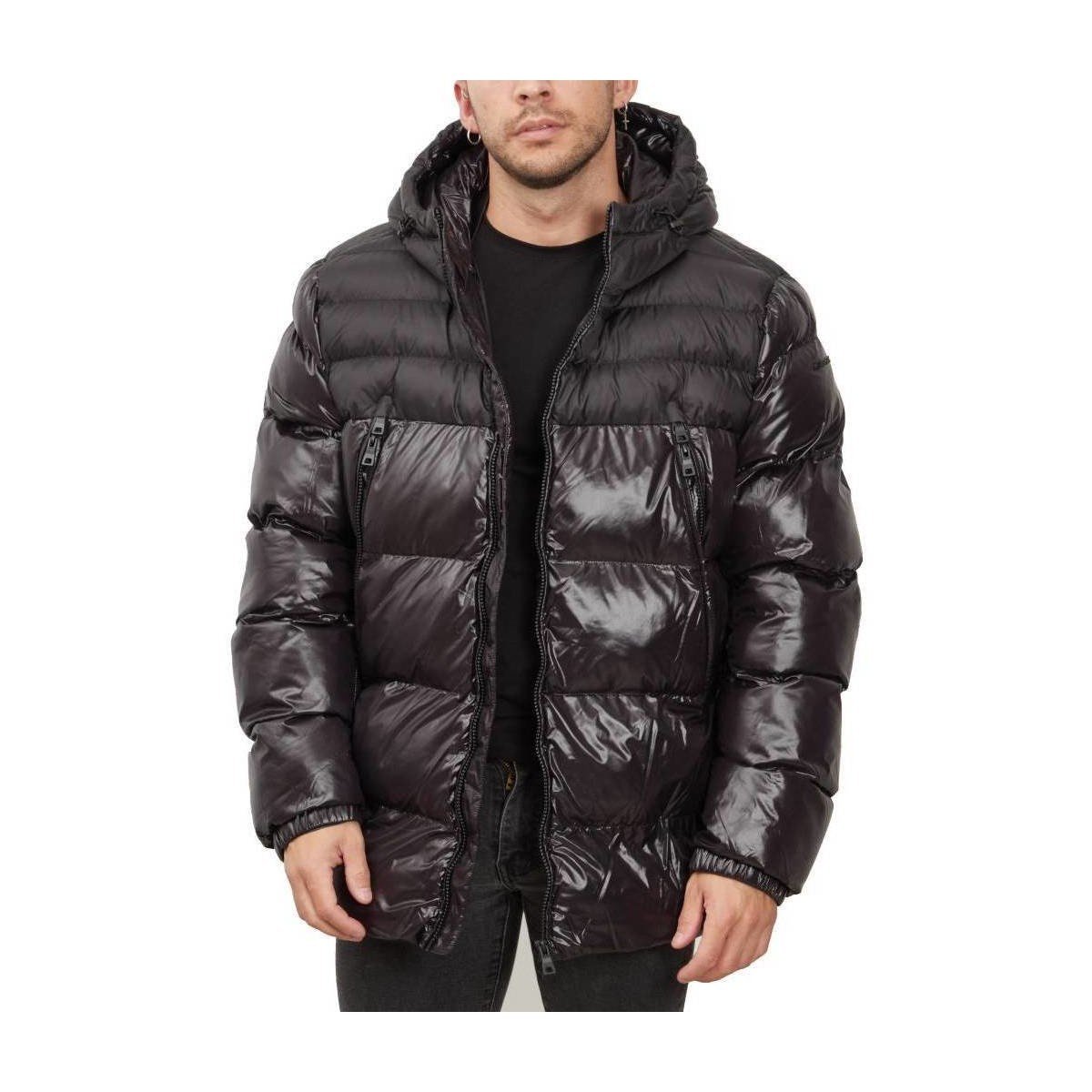 Geox  M2628K TC162 M SILE HOOD JACKET  Černá