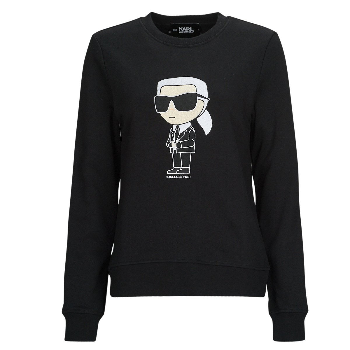 Karl Lagerfeld  IKONIK 2.0 KARL SWEATSHIRT  Černá