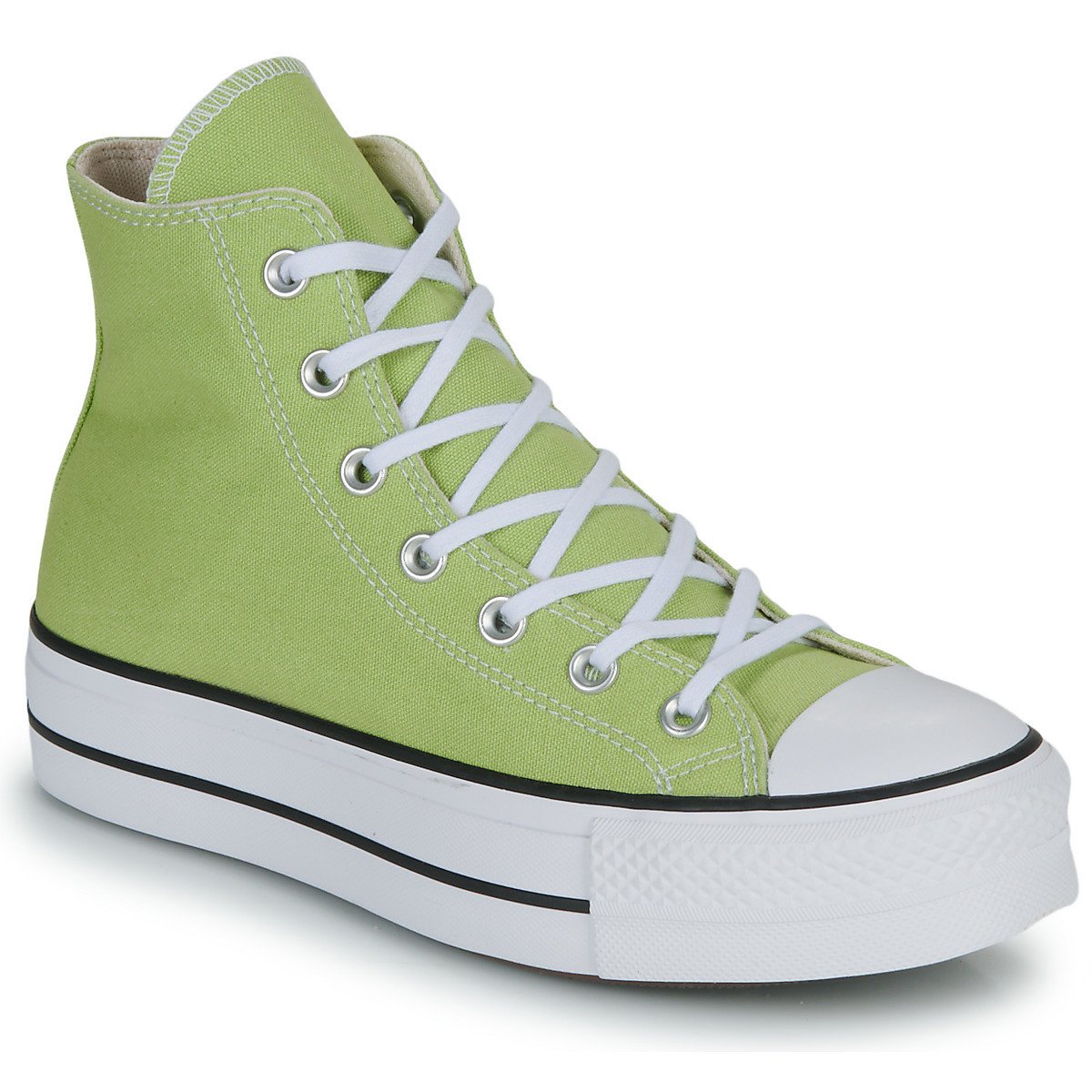 Converse  CHUCK TAYLOR ALL STAR LIFT PLATFORM SEASONAL COLOR  Zelená