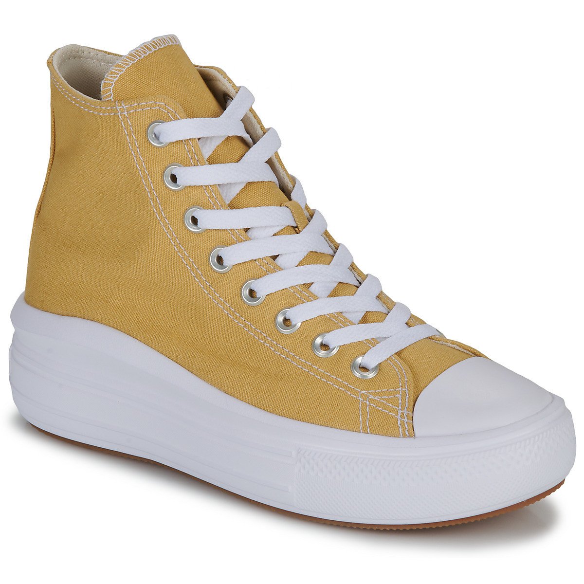 Converse  CHUCK TAYLOR ALL STAR MOVE PLATFORM SEASONAL COLOR  Žlutá
