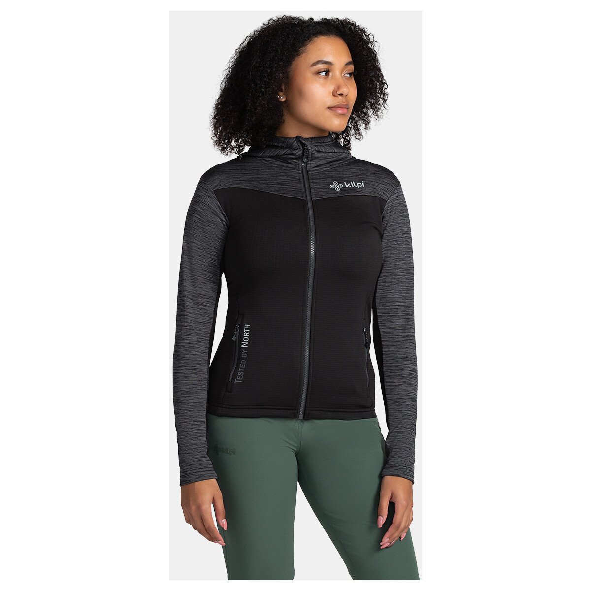 Kilpi  Dámská technická mikina  SEVEEN-W  Černá