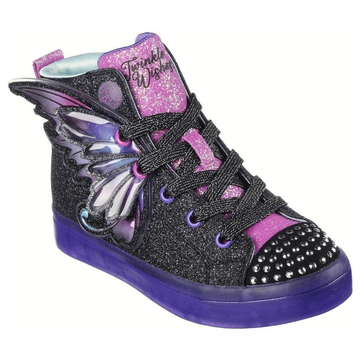 Skechers  Twi-lites 2 twinkle wishes  Černá