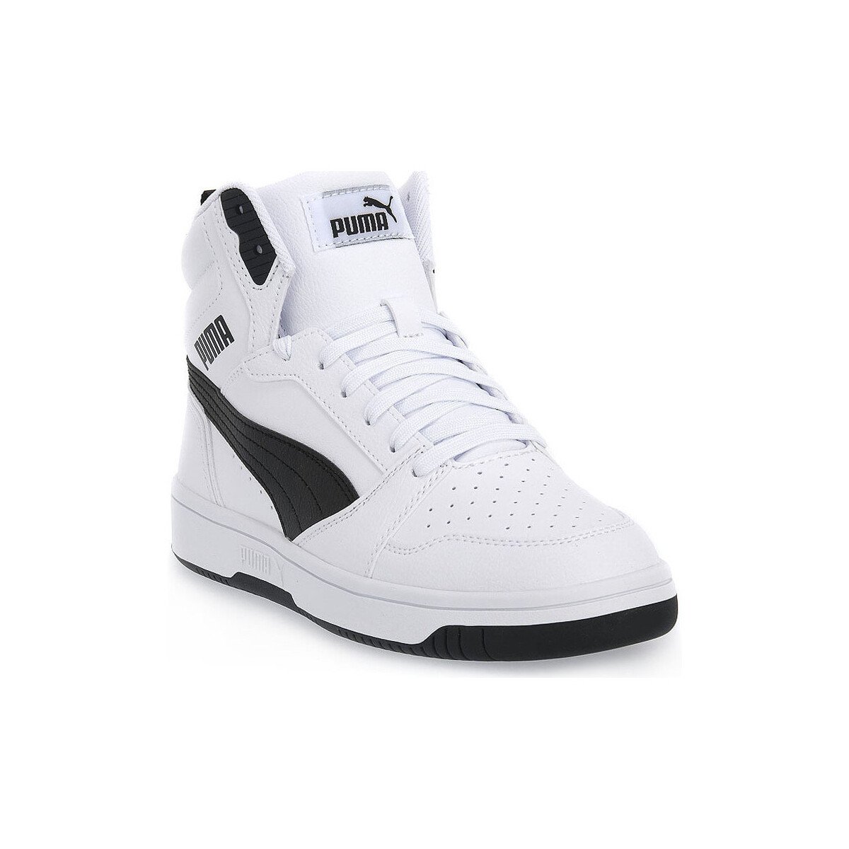 Puma  02 REBOUND V6 MID JR  Bílá