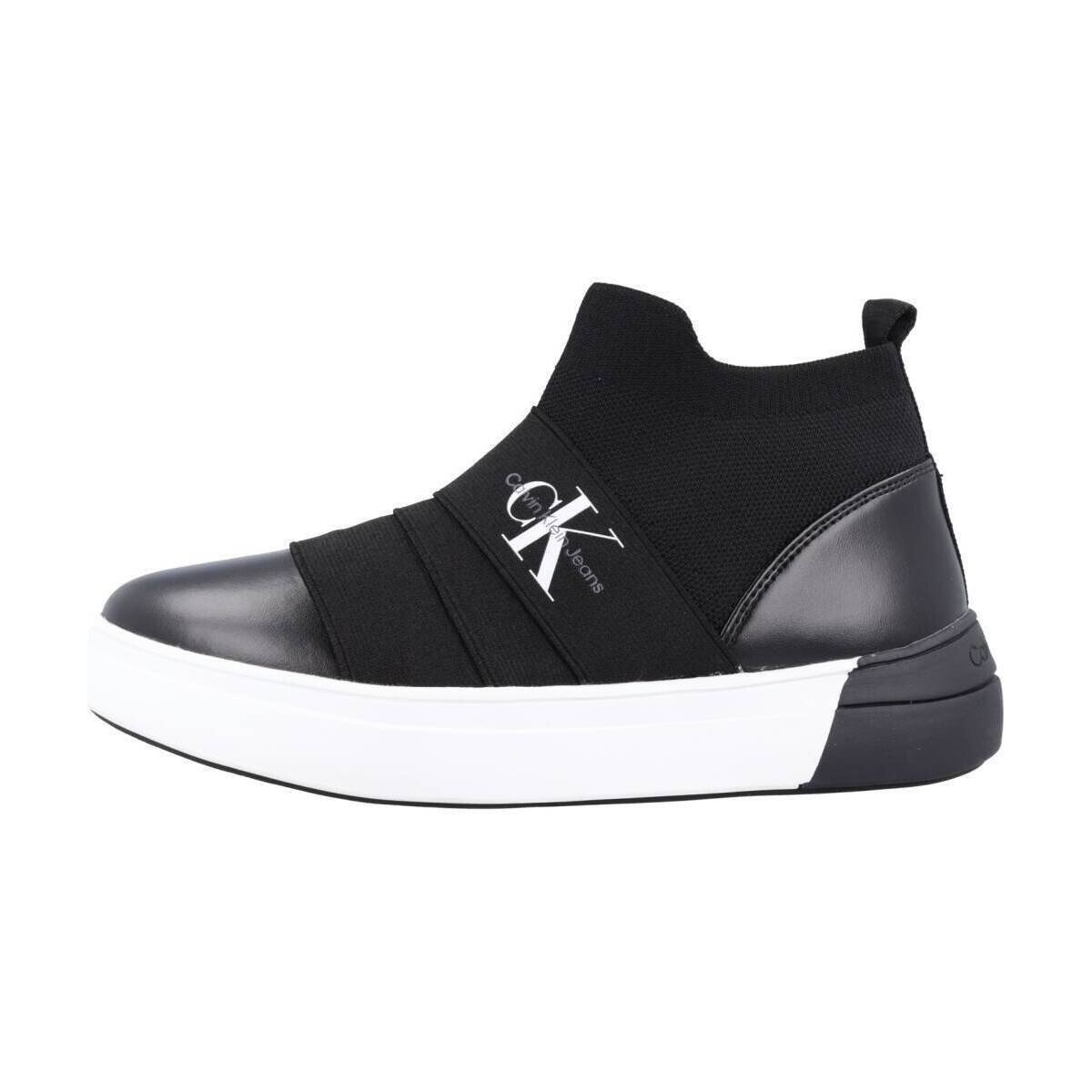 Calvin Klein Jeans  HIGH TOP SNEAKER  Černá