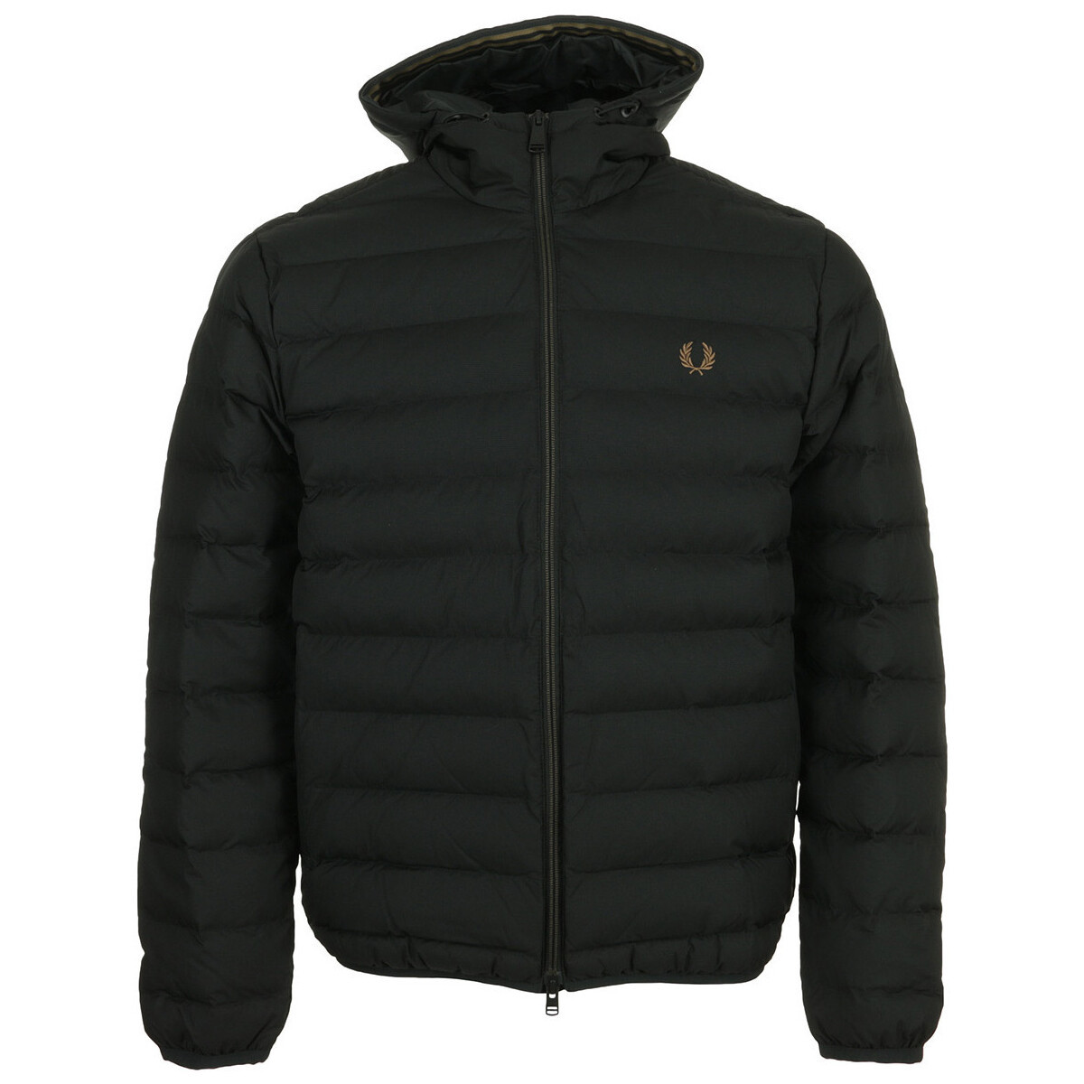 Fred Perry  Hooded Insulated  Černá