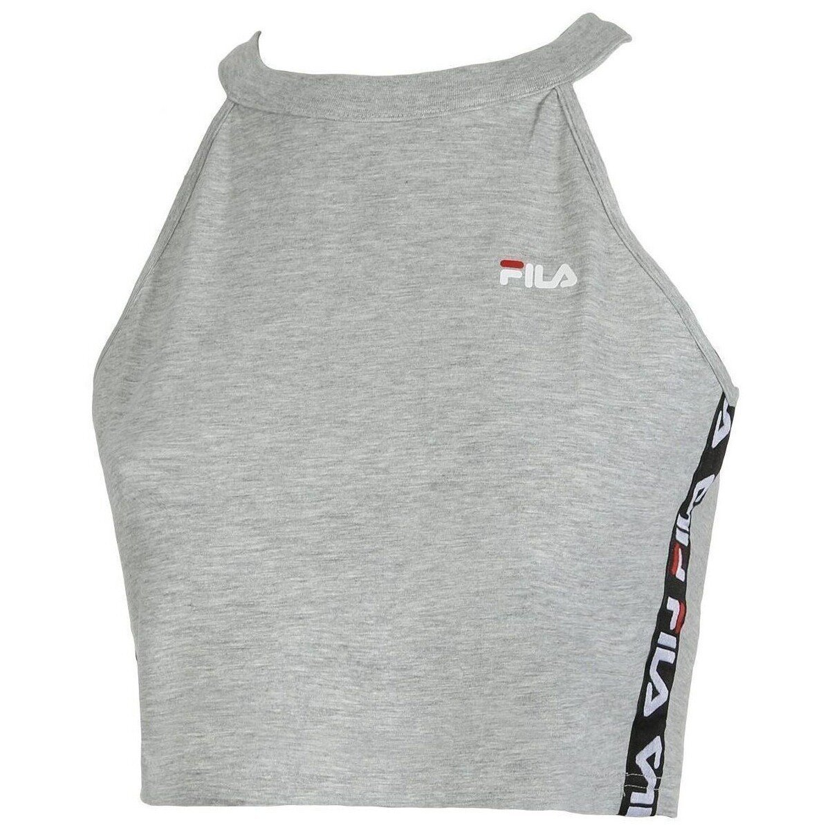 Fila  MELODY CROPPED TOP  Šedá