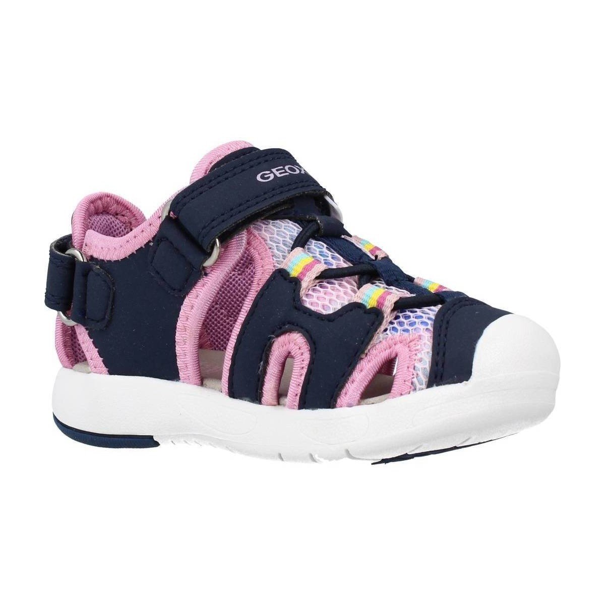 Geox  B SANDAL MULTY GIRL  Modrá