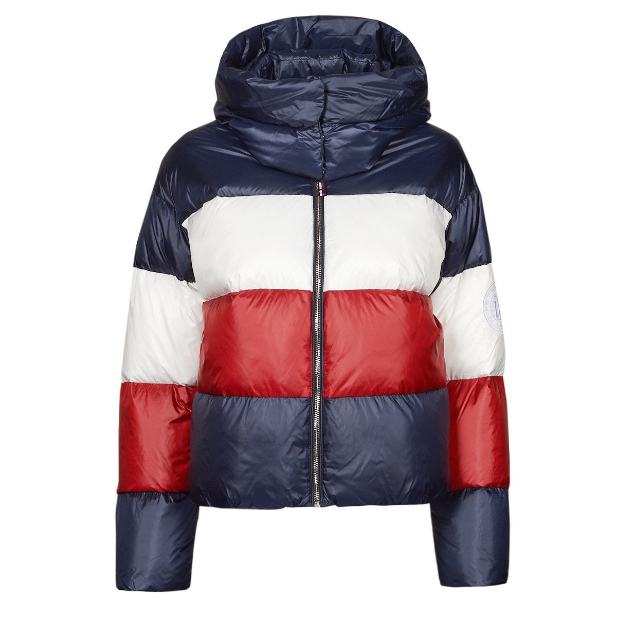 Tommy Hilfiger  COLORBLOCK  DWN PUFFER JKT  ruznobarevne