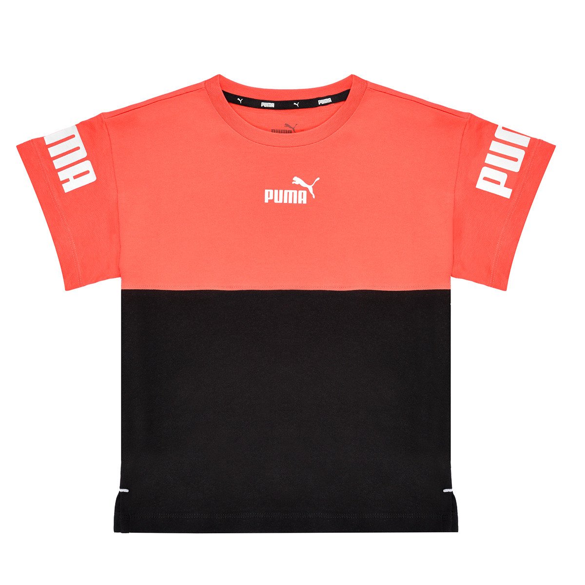 Puma  PUMA POWER COLORBLOCK TEE  ruznobarevne