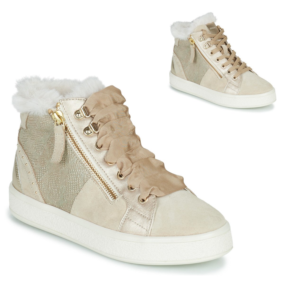 Geox  D LEELU' C  Béžová