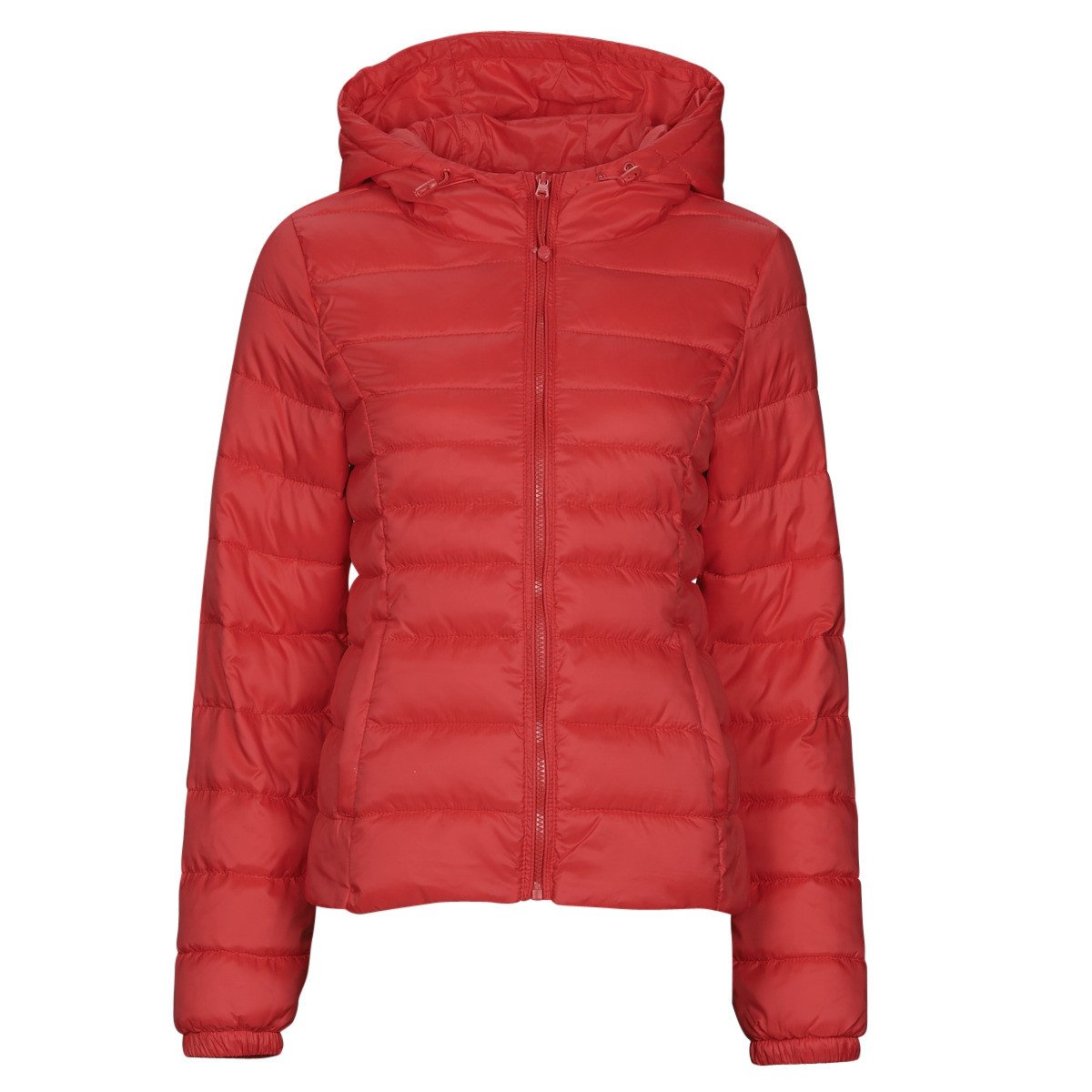 Only  ONLTAHOE HOOD JACKET OTW NOOS  Červená
