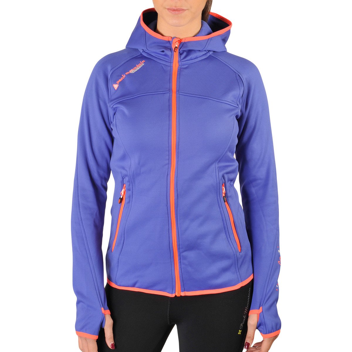 Peak Mountain  Blouson polarshell femme ACAMPUS  Fialová
