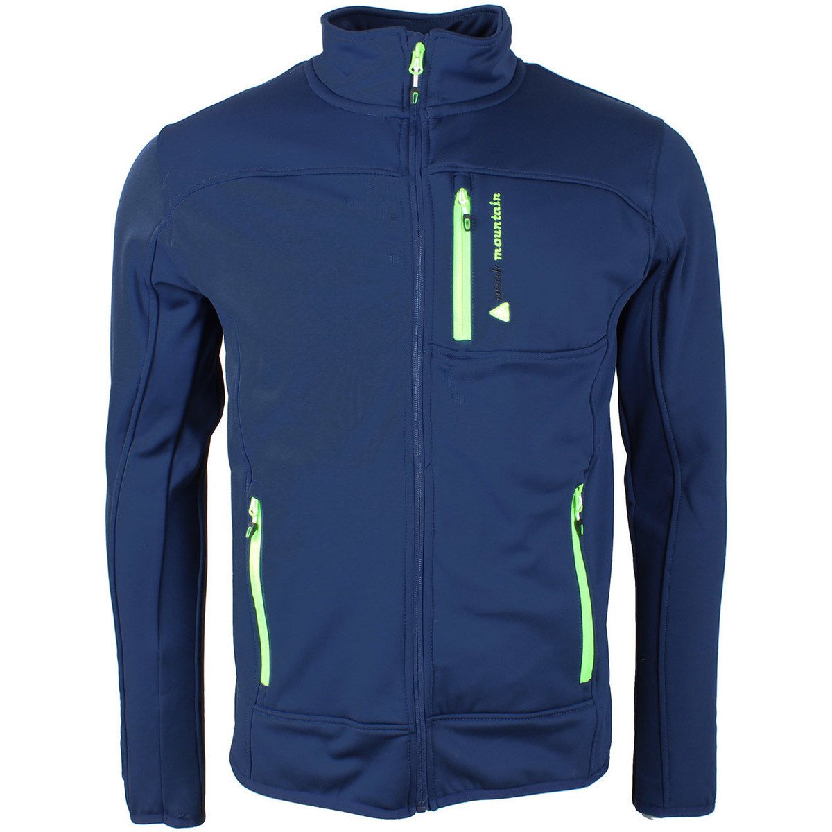 Peak Mountain  Blouson polar shell homme CANTON  Tmavě modrá