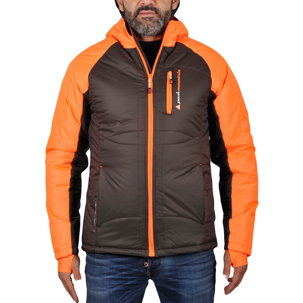 Peak Mountain  Blouson de ski homme CEPEAK  Hnědá