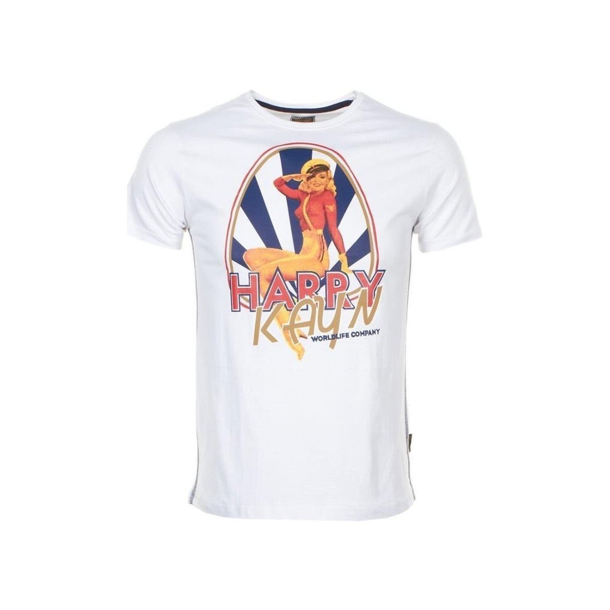 Harry Kayn  T-shirt manches courtes garçon ECELINUP  Bílá