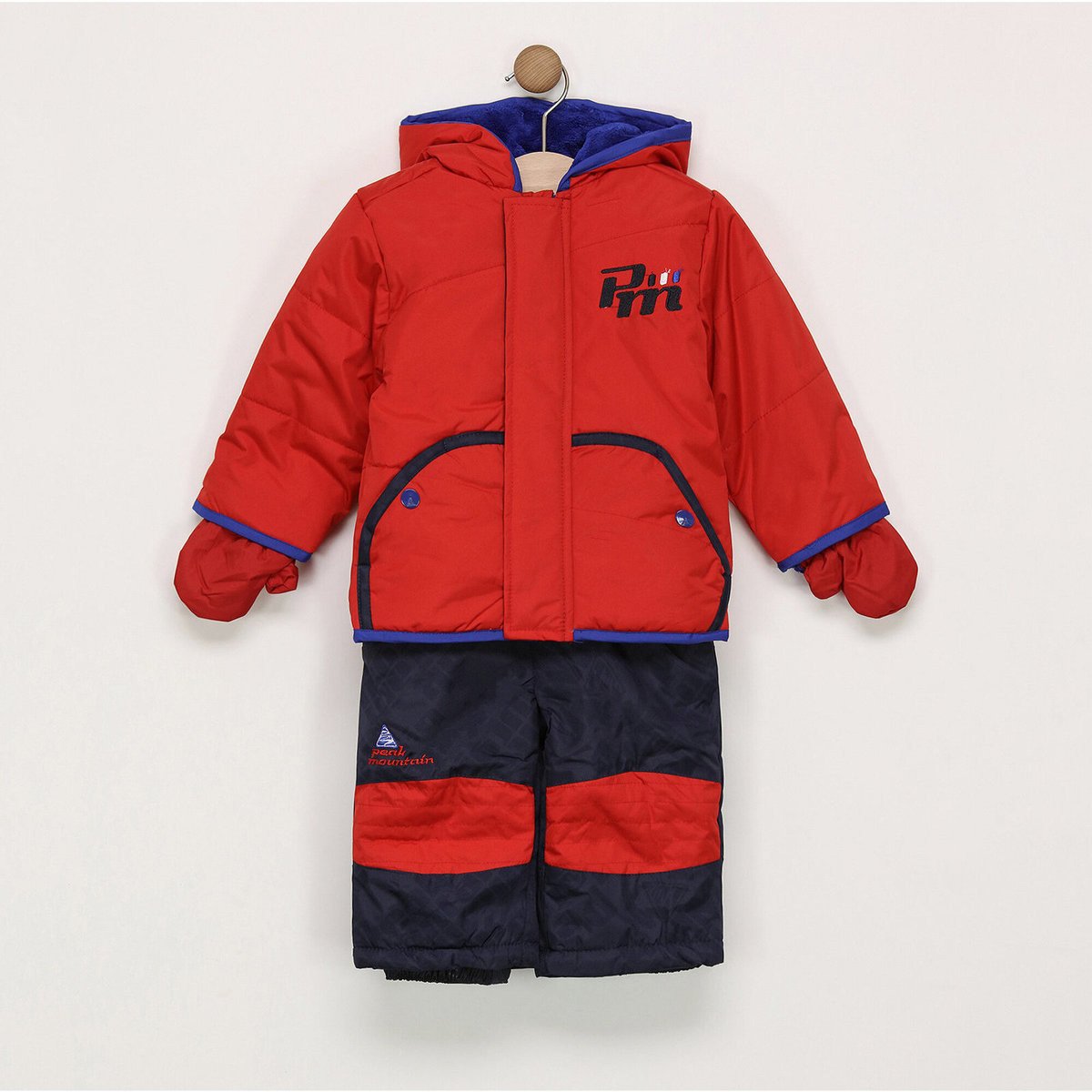 Peak Mountain  Ensemble de ski layette LIMA  Červená