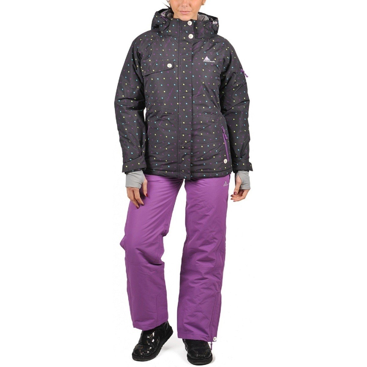 Peak Mountain  Ensemble de ski femme AVIM  Černá