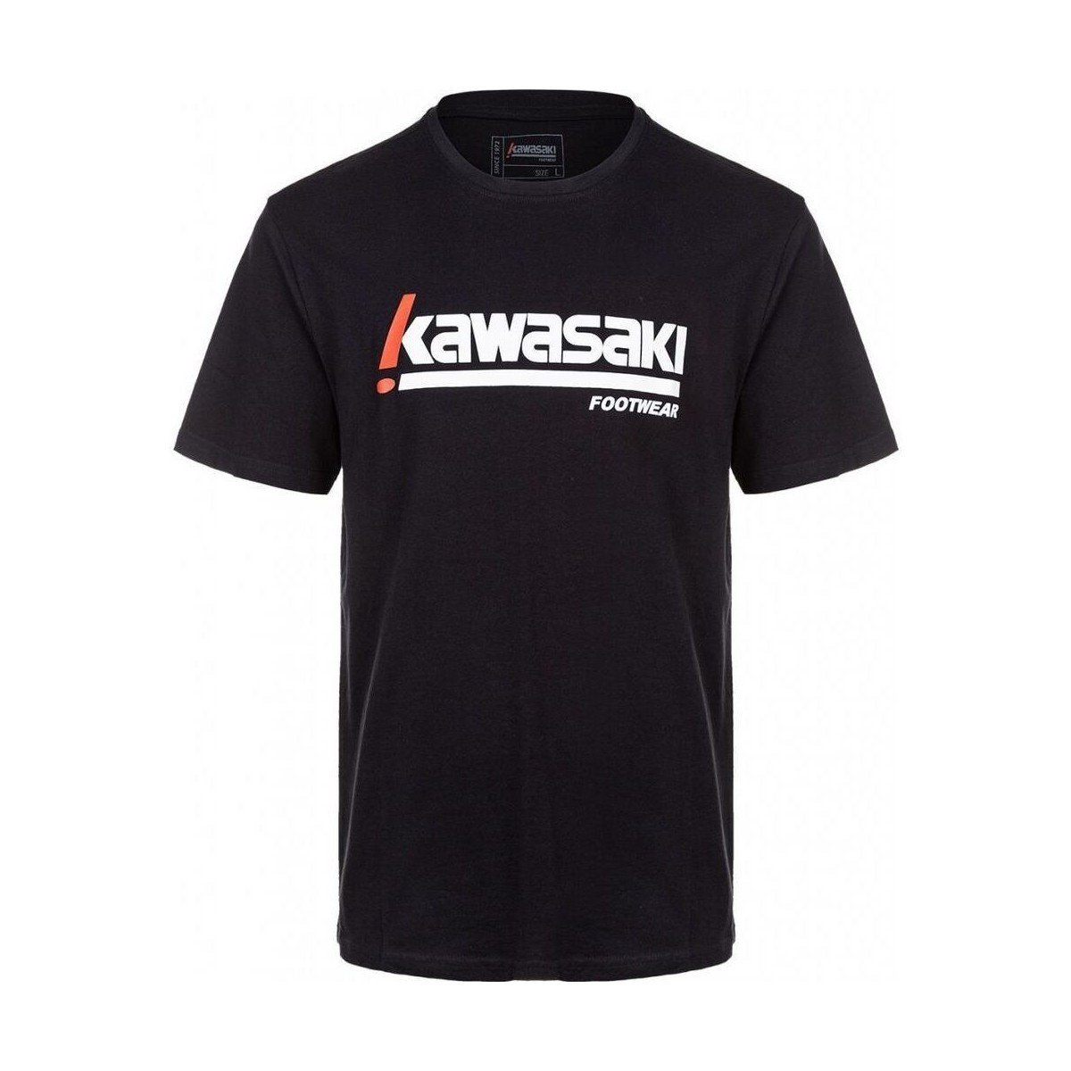 Kawasaki  Kabunga Unisex S-S Tee K202152 1001 Black  Černá