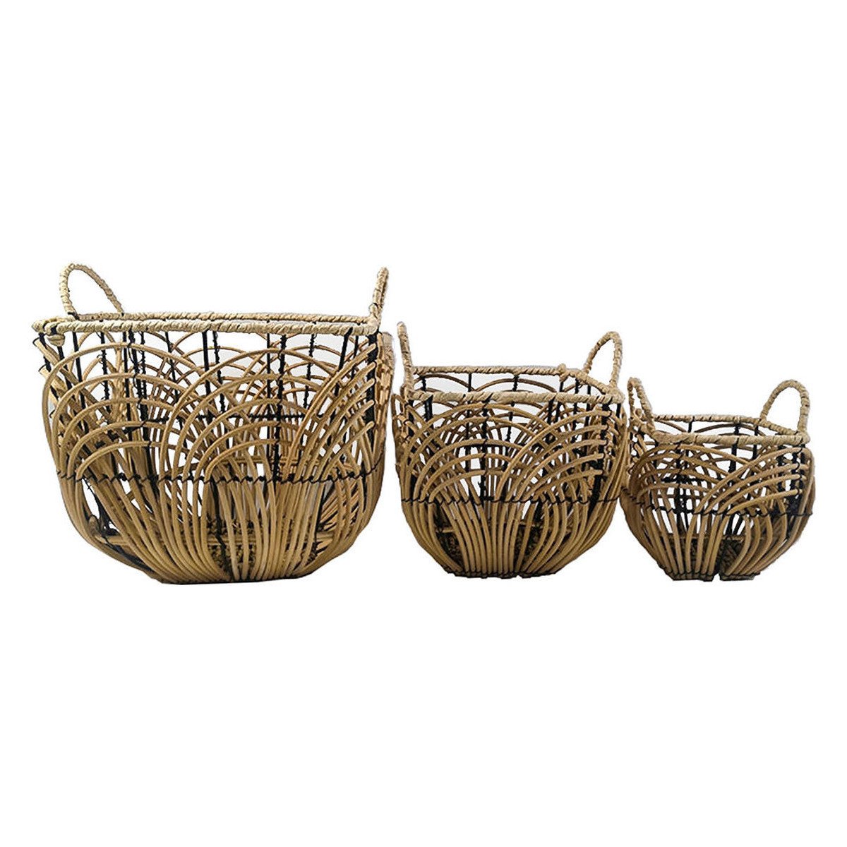 Signes Grimalt  Ovocné Koše S 3 Úchyty Uni.  Hnědá