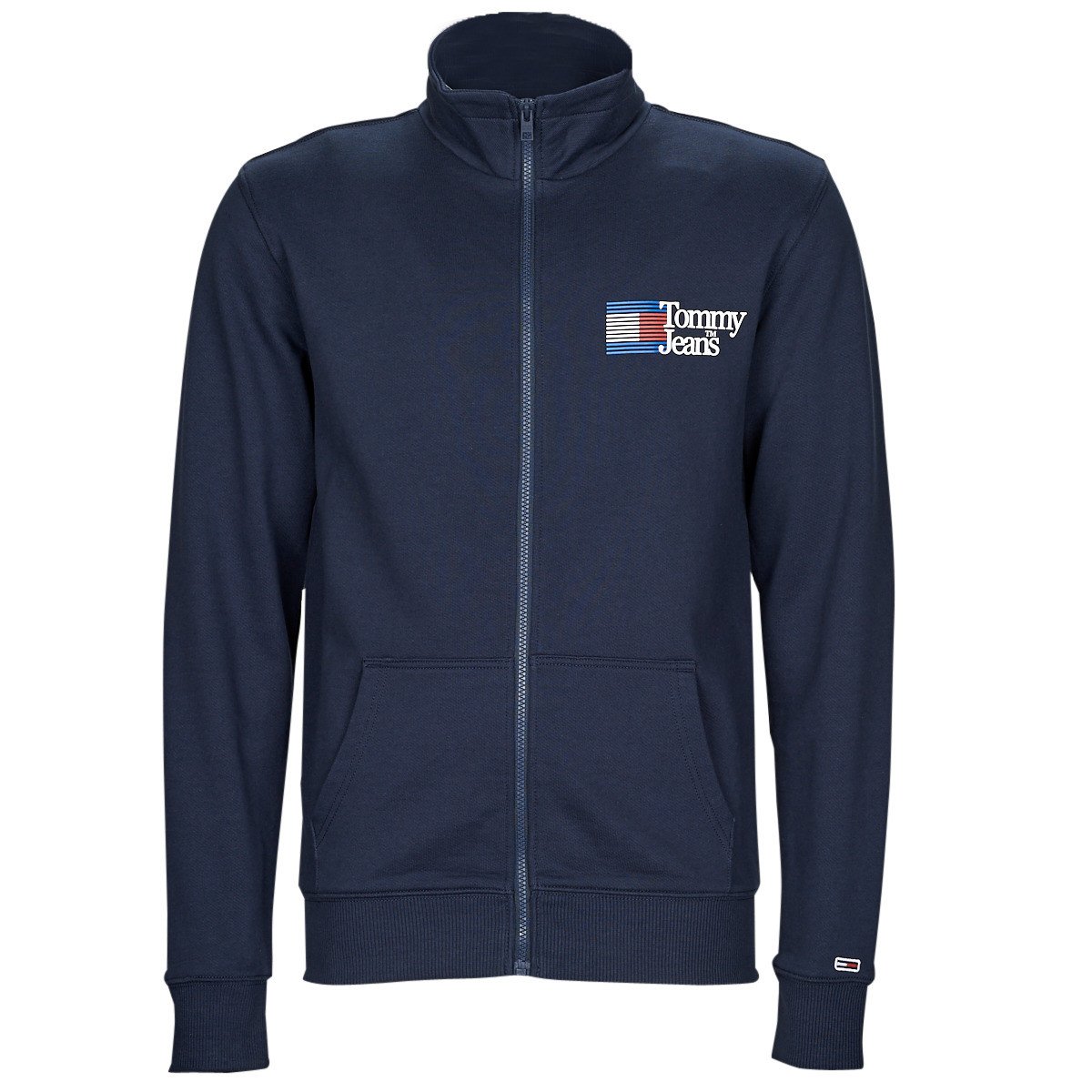 Tommy Jeans  TJM REG ENTRY FULL ZIP  Tmavě modrá