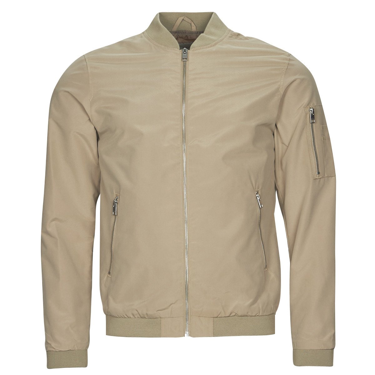 Jack & Jones  JJERUSH BOMBER  Béžová