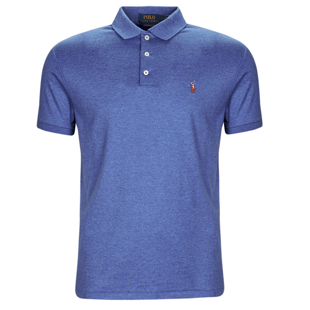 Polo Ralph Lauren  POLO COUPE DROITE EN PIMA COTON  Modrá