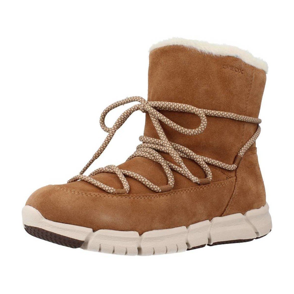 Geox  J FLEXYPER GIRL B AB  Hnědá