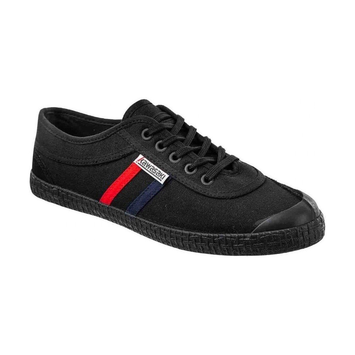 Kawasaki  Retro Canvas Shoe K192496-ES 1001S Black Solid  Černá