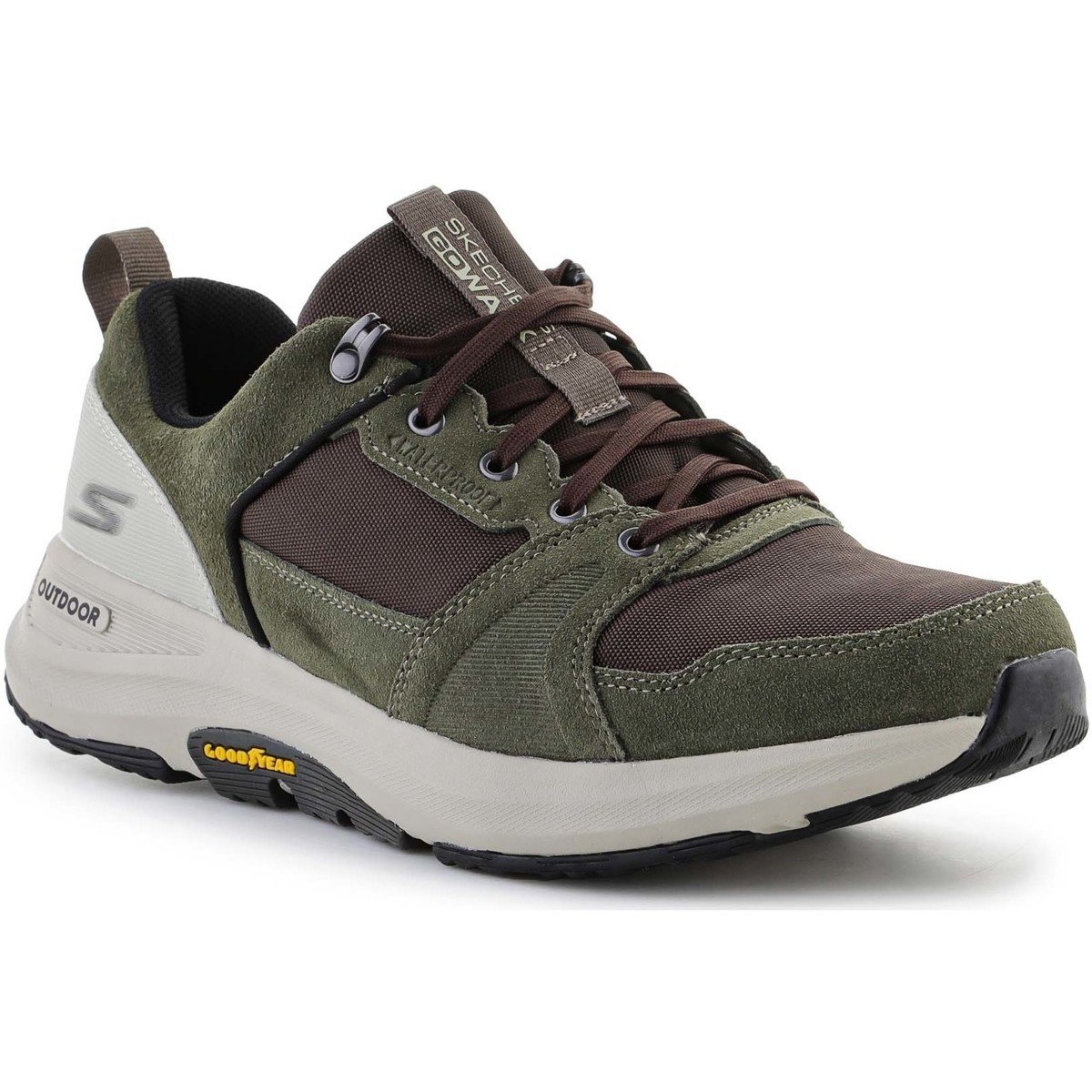Skechers  Go Walk Outdoor - Massif Olive/Brown 216106-OLBR  ruznobarevne