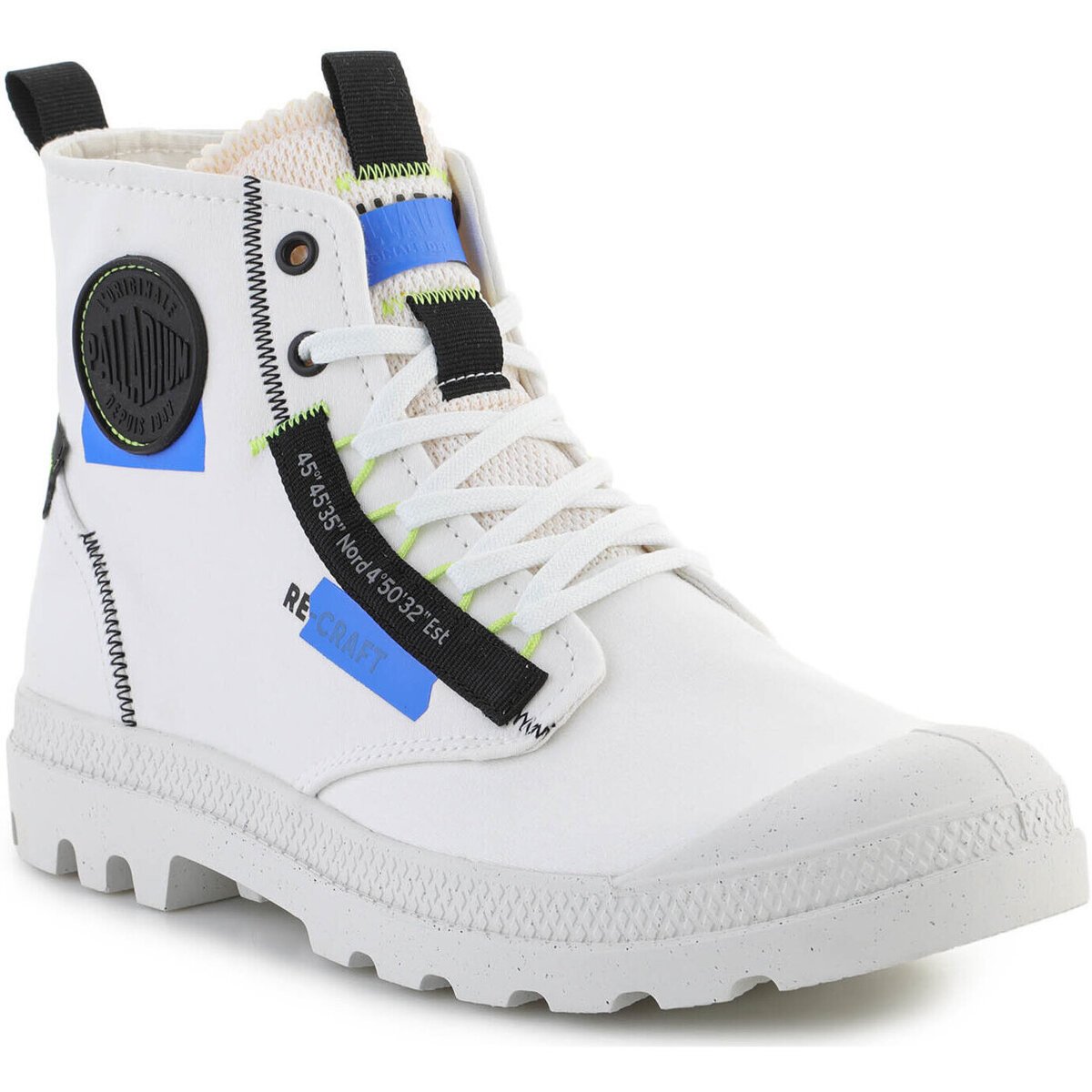 Palladium  Pampa HI Re-Craft Star White/Blue 77220-904-M  Bílá