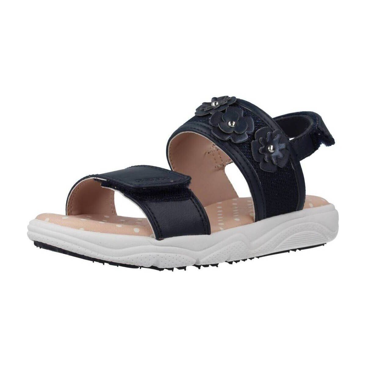 Geox  J SANDAL DEAPHNE GIR  Modrá