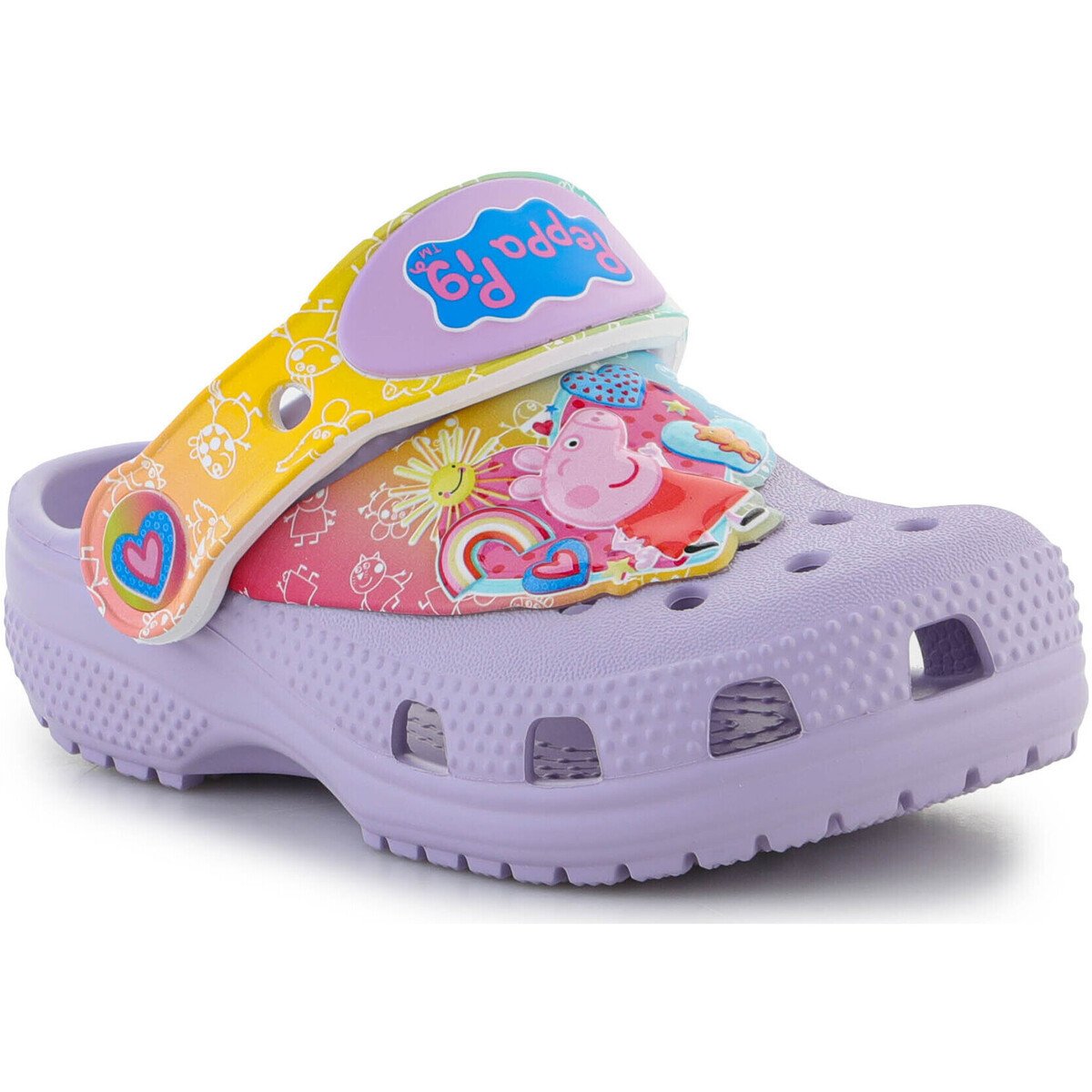 Crocs  Classic Peppa Pig Clog T Lavender 207915-530  Fialová